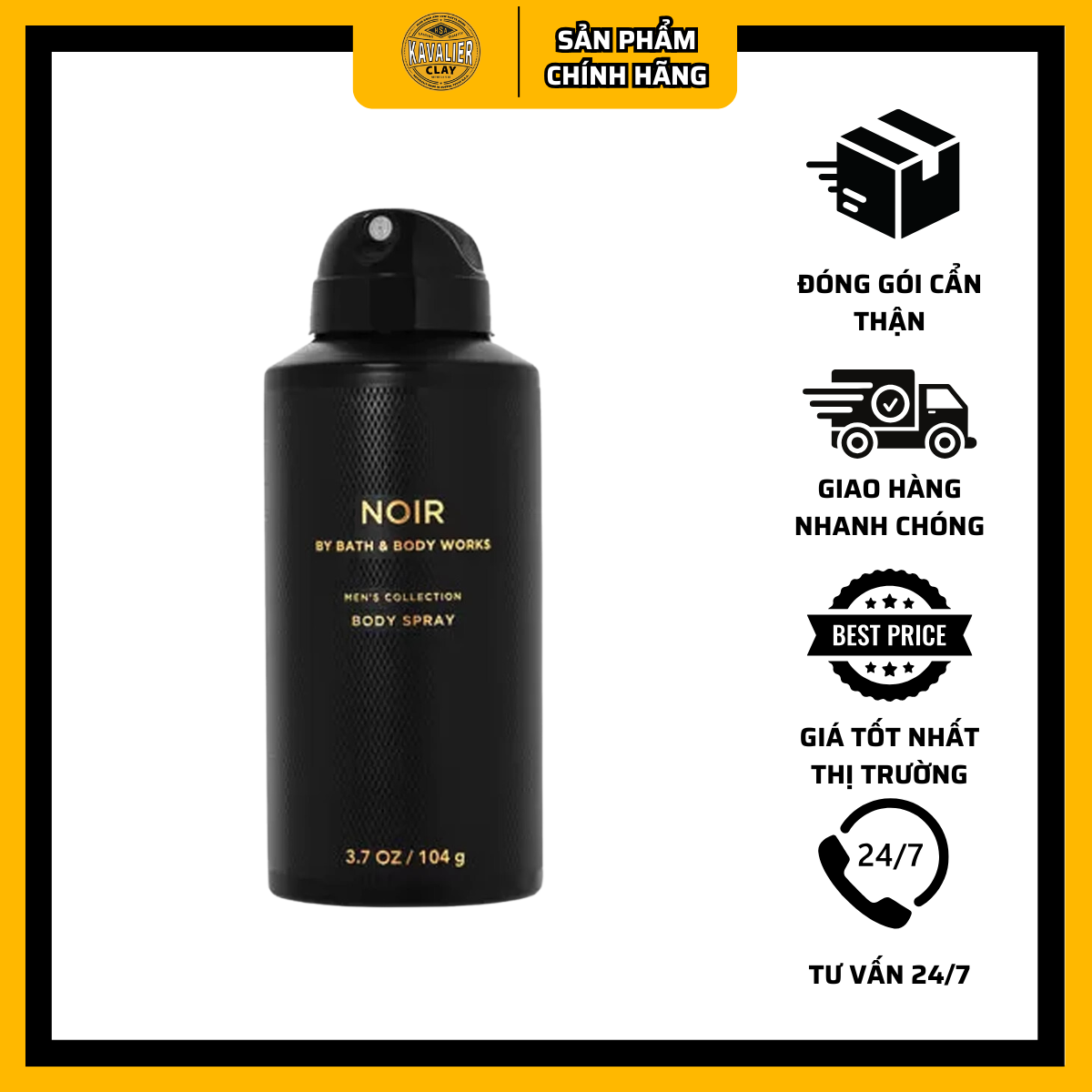 Body Works Noir Body Spray