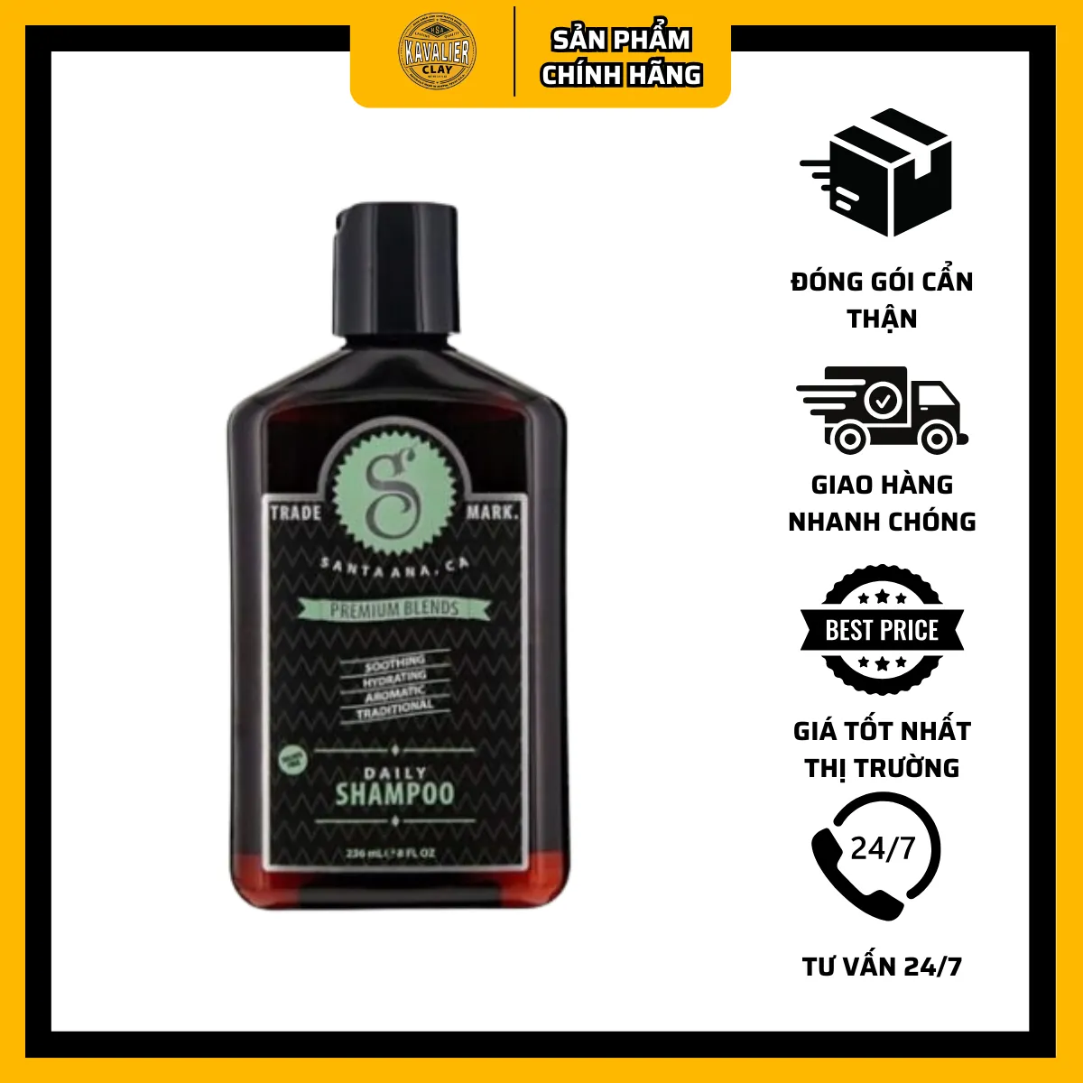 Dầu gội Suavecito Daily Shampoo