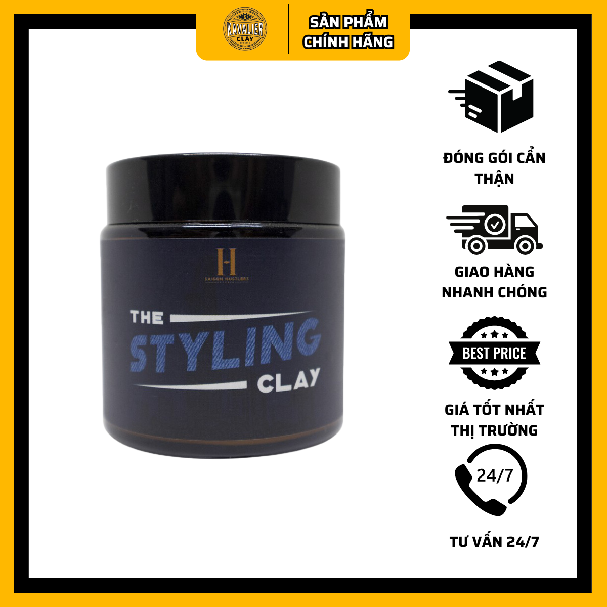 Styling Clay Firm Hold