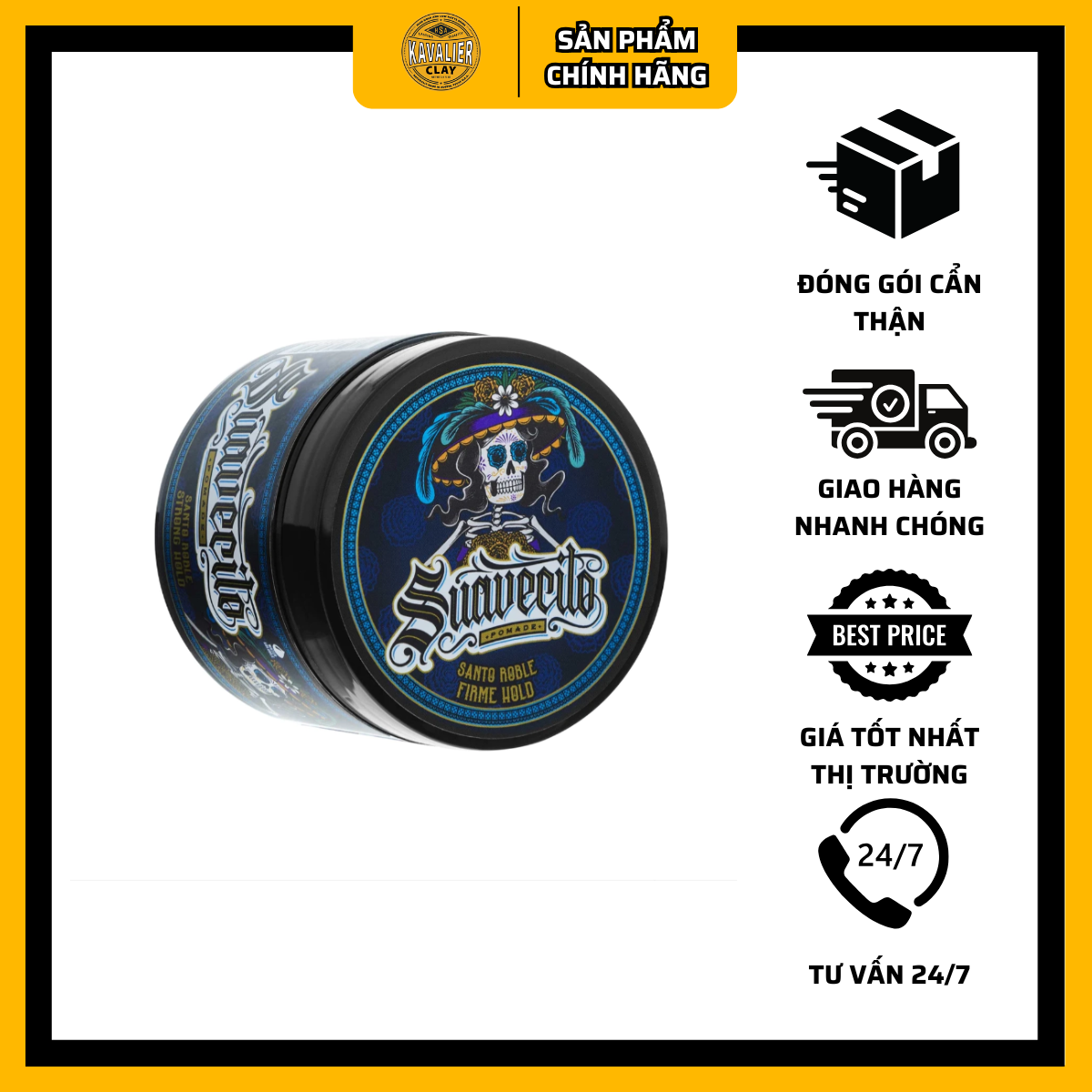 Suavecito Firme Strong Hold Pomade