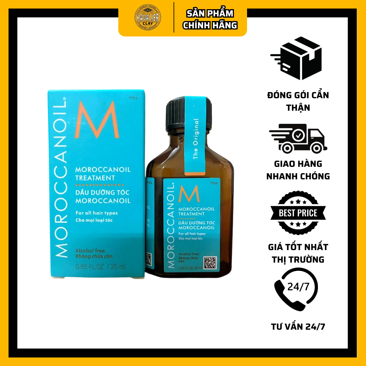 Tinh dầu dưỡng tóc MOROCCANOIL 25ml