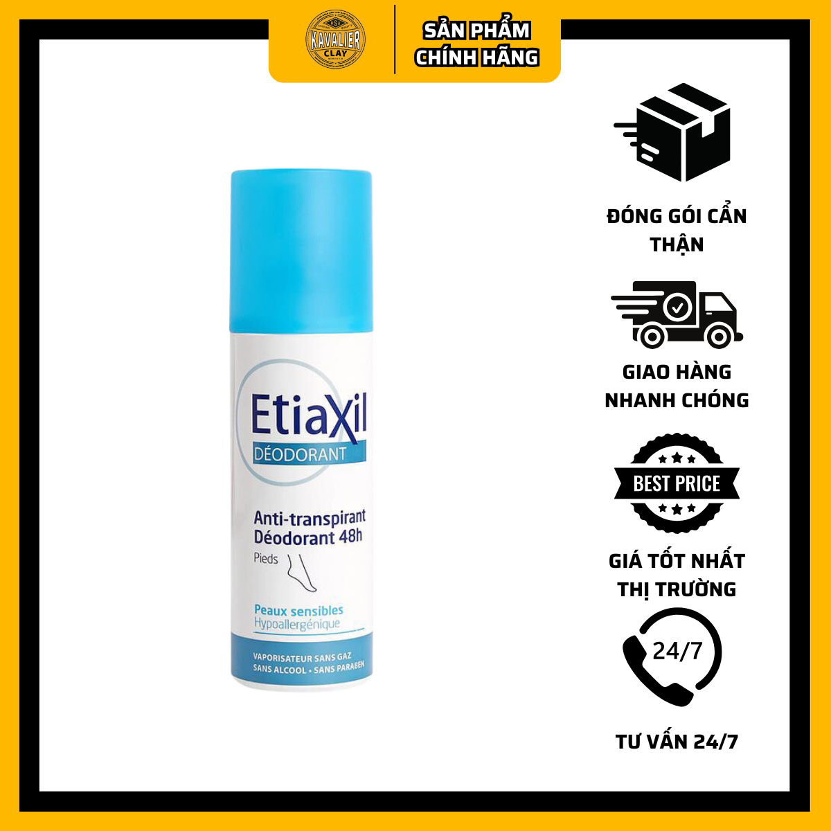 Etiaxil Deodorant Anti Transpirant