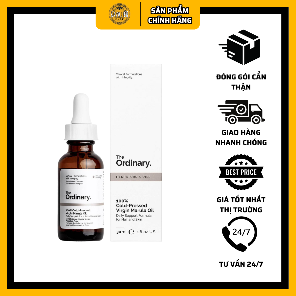 The Ordinary Cold Pressed Virgin Marula Oil