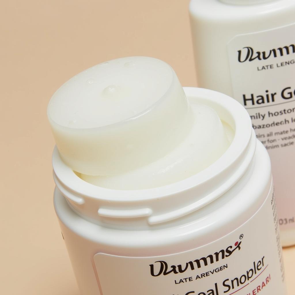 Davines hair gel - close up