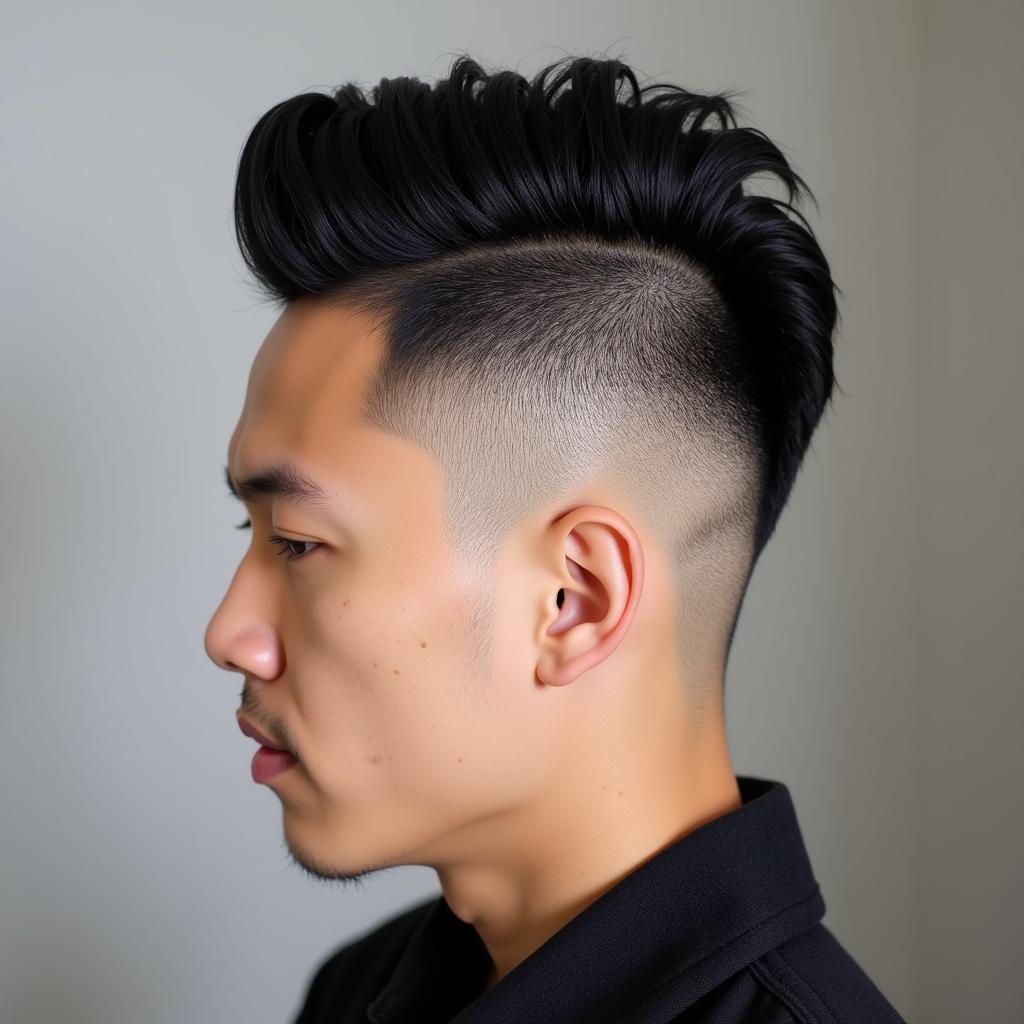 Khá Bảnh với kiểu tóc Undercut