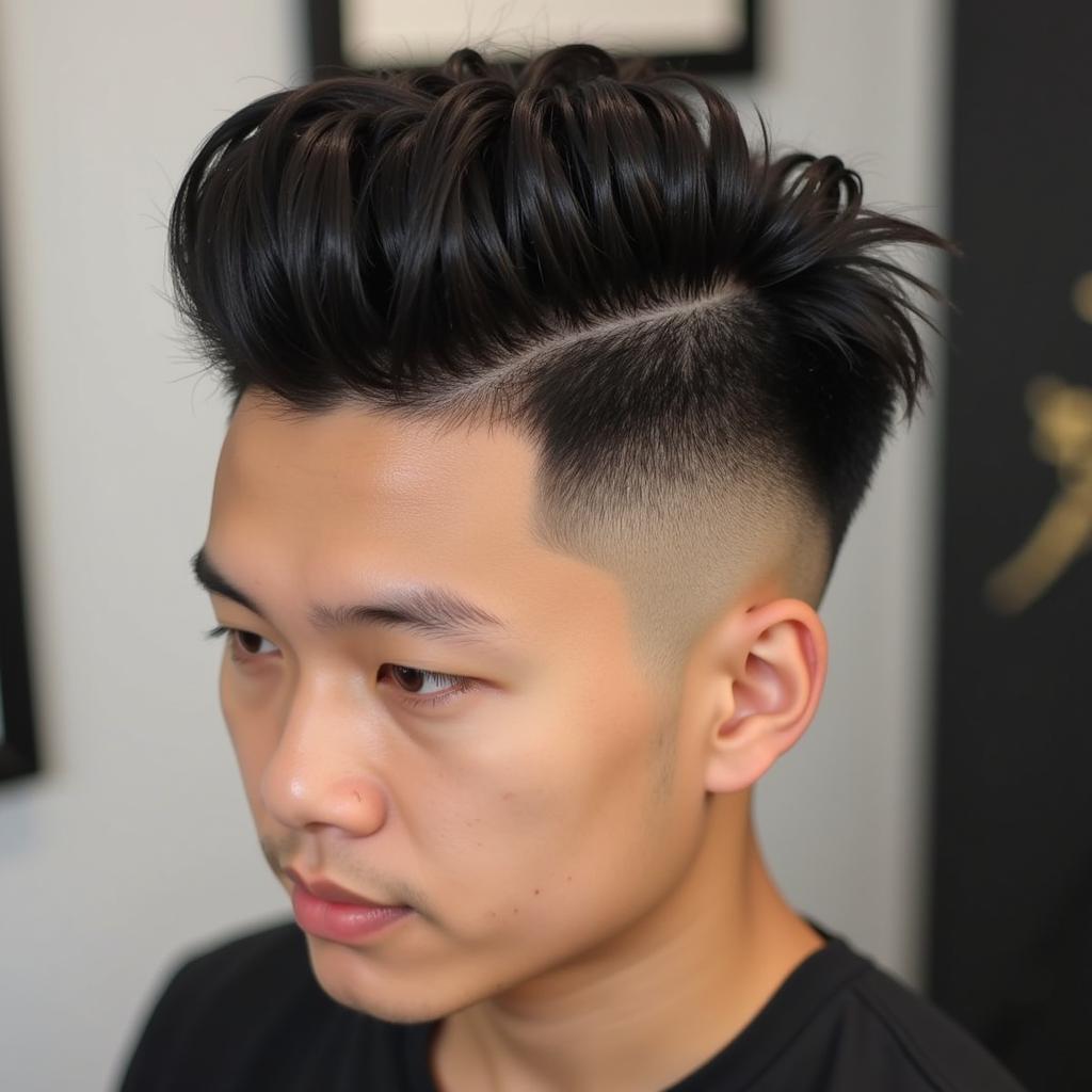 Kiểu tóc ngắn Sơn Tùng Undercut