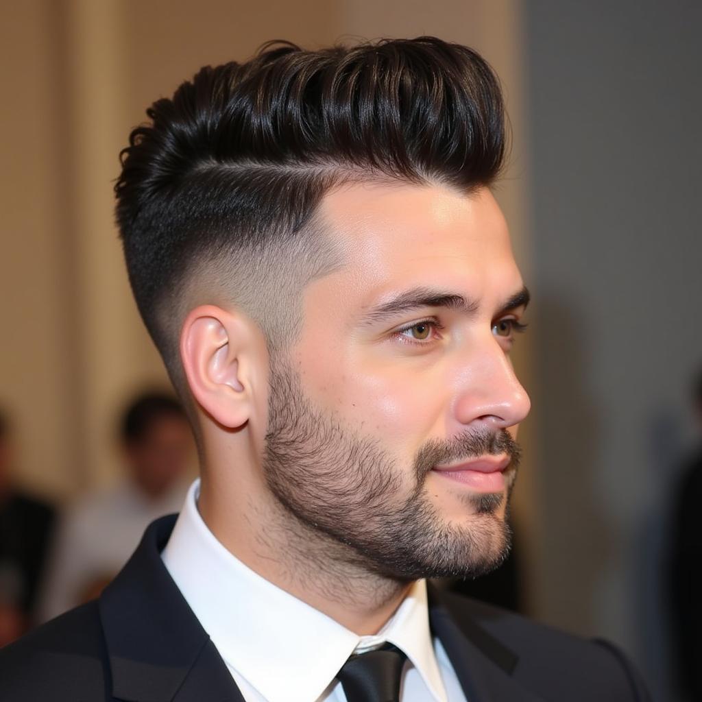 Pompadour Hairstyle - A Classic Choice