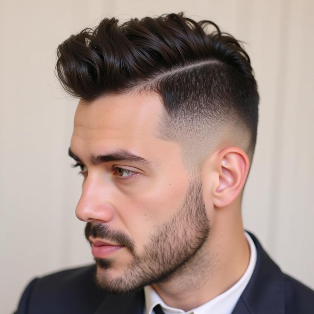 Kiểu tóc Quiff cổ điển cho nam giới