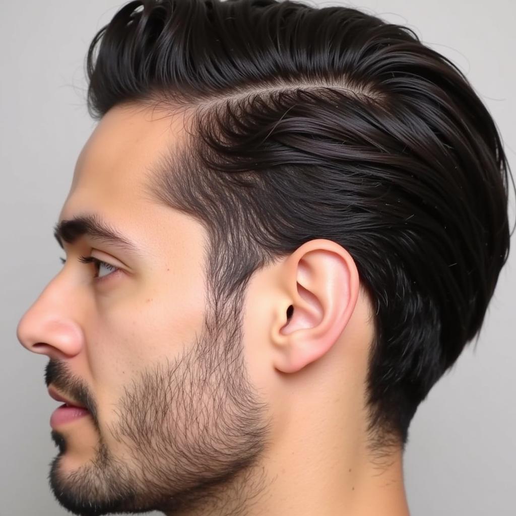 Kiểu tóc slicked back cổ điển