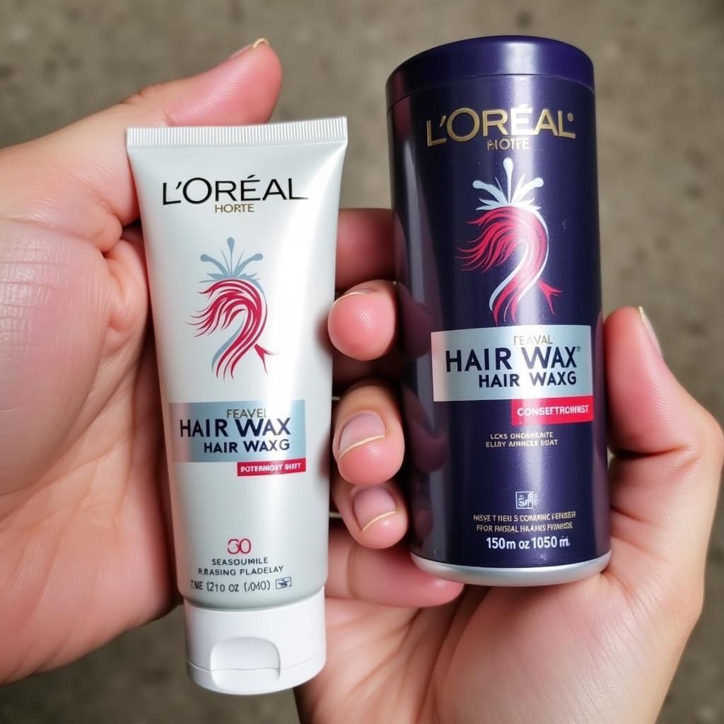 Phân biệt sáp vuốt tóc L'oreal thật giả