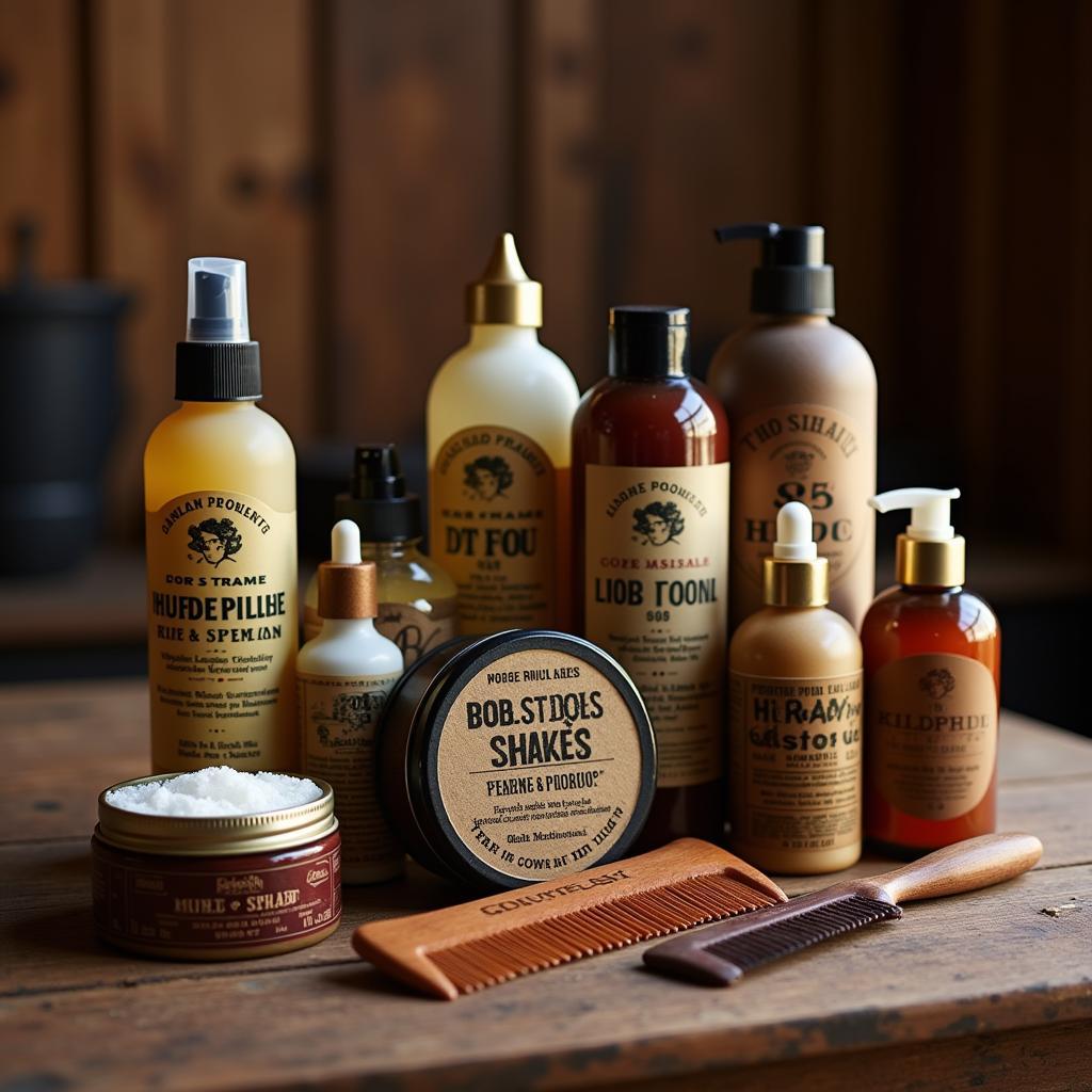 Vintage Hair Styling Products