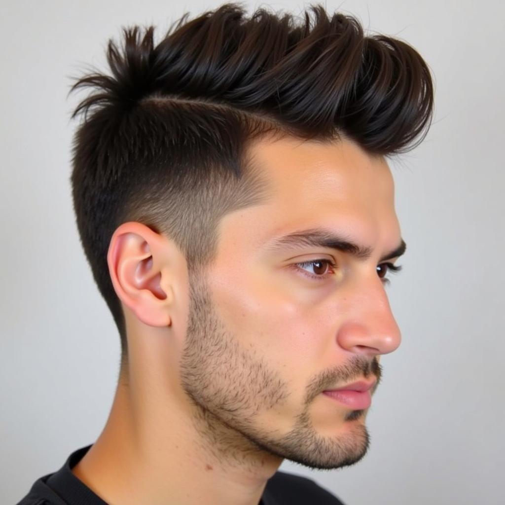 Kiểu tóc quiff cổ điển cho nam