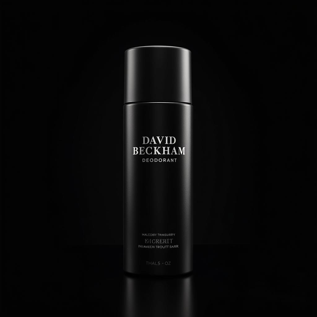 David Beckham deodorant spray with masculine scents