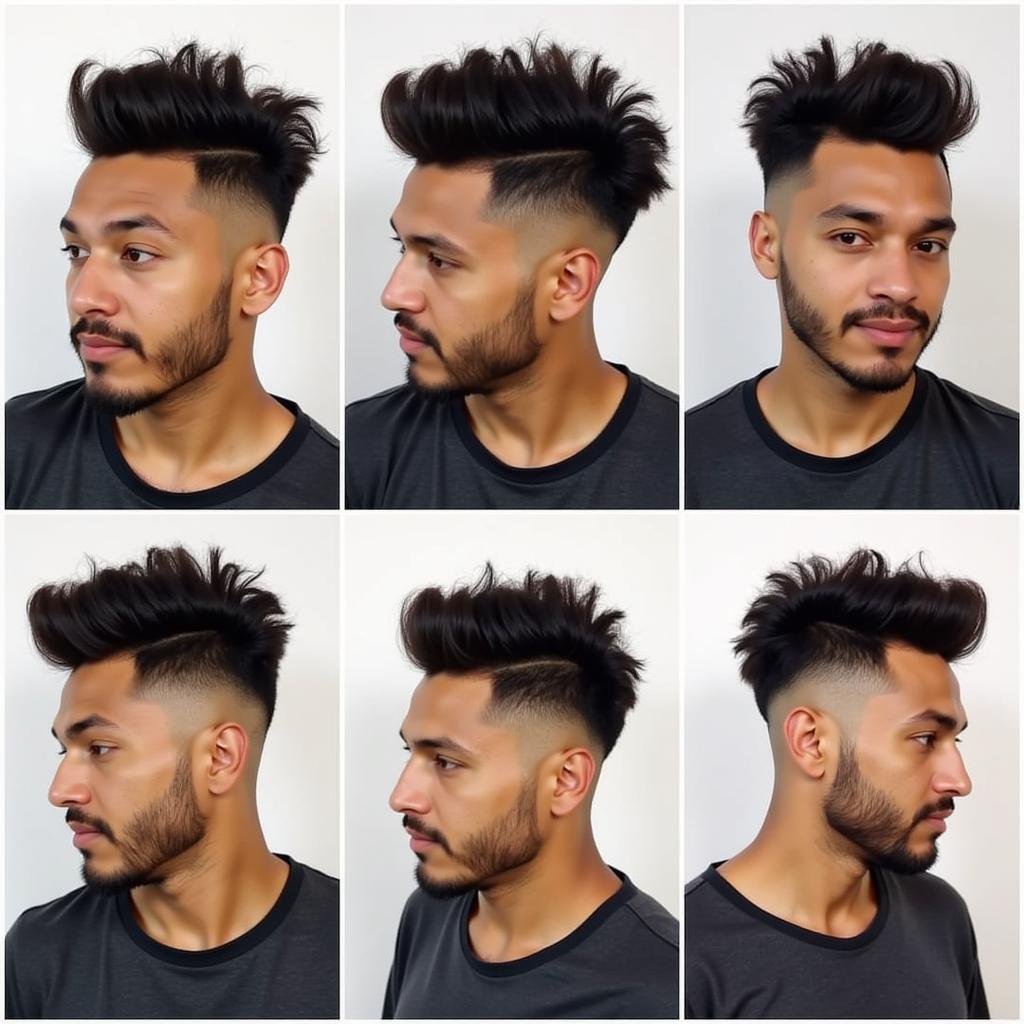 Các biến tấu fade mohican đa dạng phù hợp nhiều phong cách