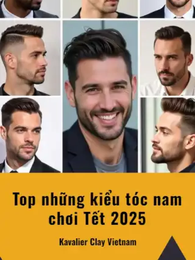 Top những kiểu tóc nam chơi Tết 2025