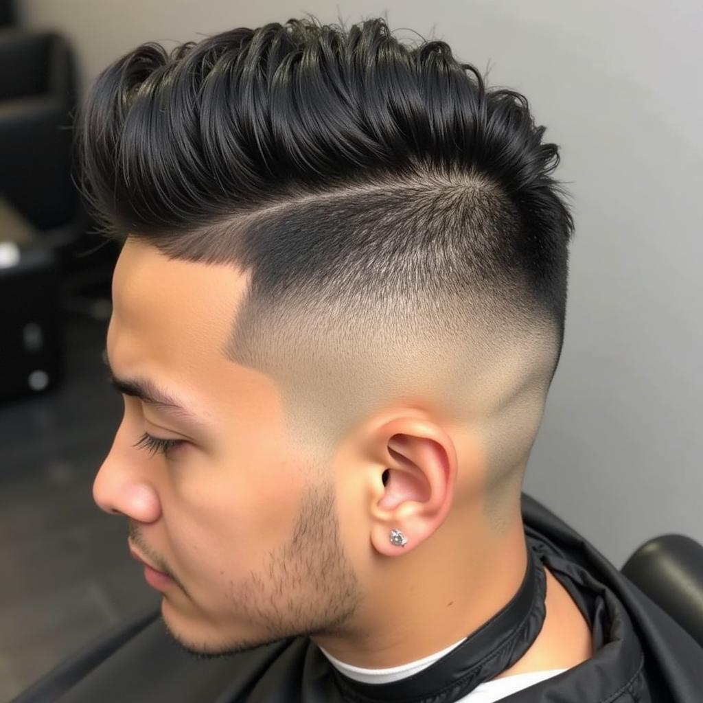 Kiểu tóc Mohican cổ điển