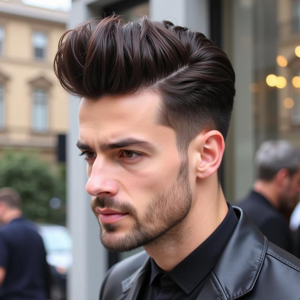 Kiểu tóc Quiff nam tính và lịch lãm