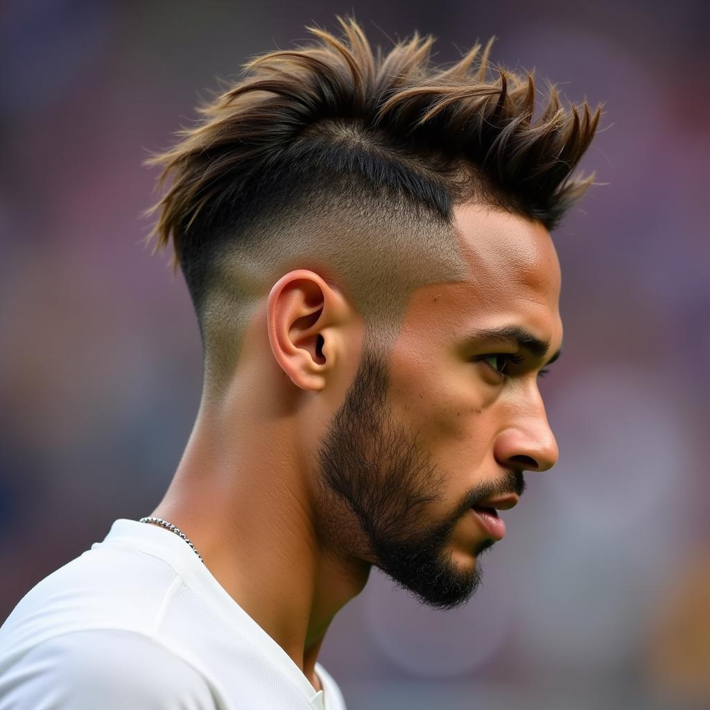 Kiểu tóc Neymar Undercut Cá Tính