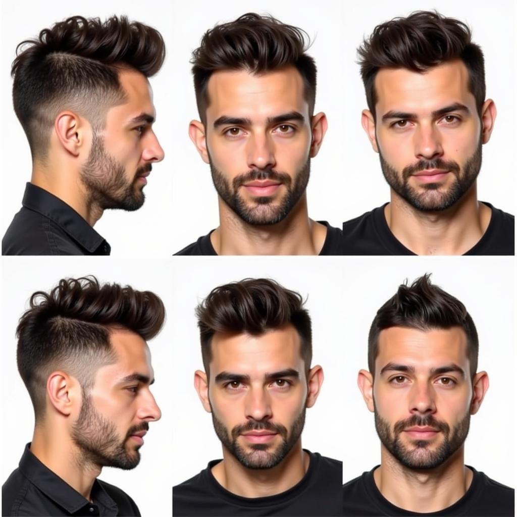 Kiểu tóc ngắn cho nam tóc ít: Crew Cut, Buzz Cut, French Crop