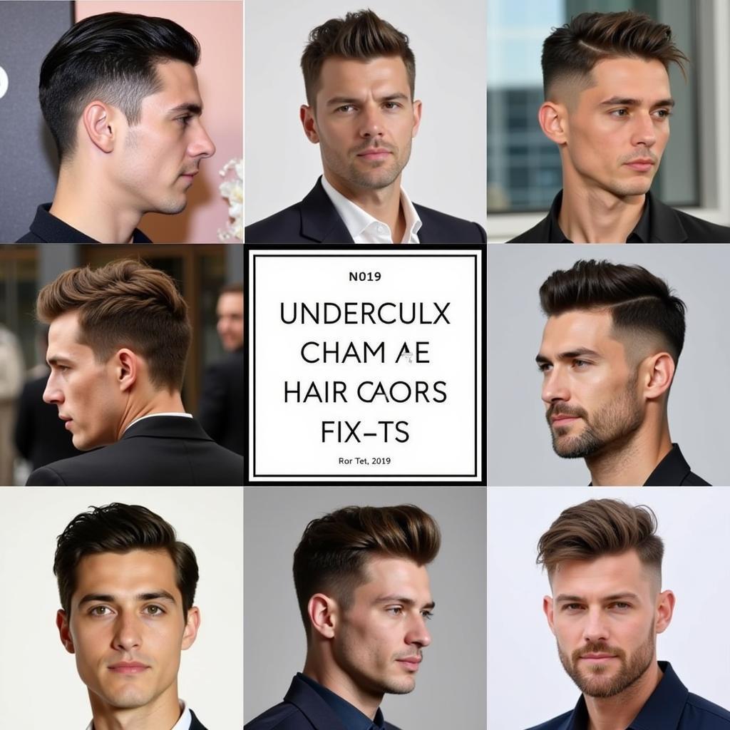 Kiểu tóc ngắn nam Tết 2019: Undercut, Side Part, Crew Cut