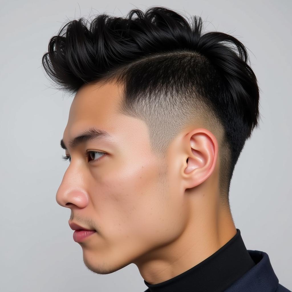 Kiểu tóc undercut của Noo Phước Thịnh