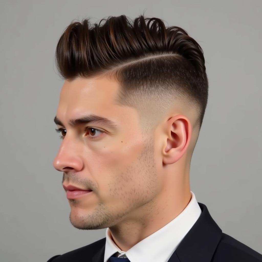 Kiểu tóc Quiff cổ điển lịch lãm