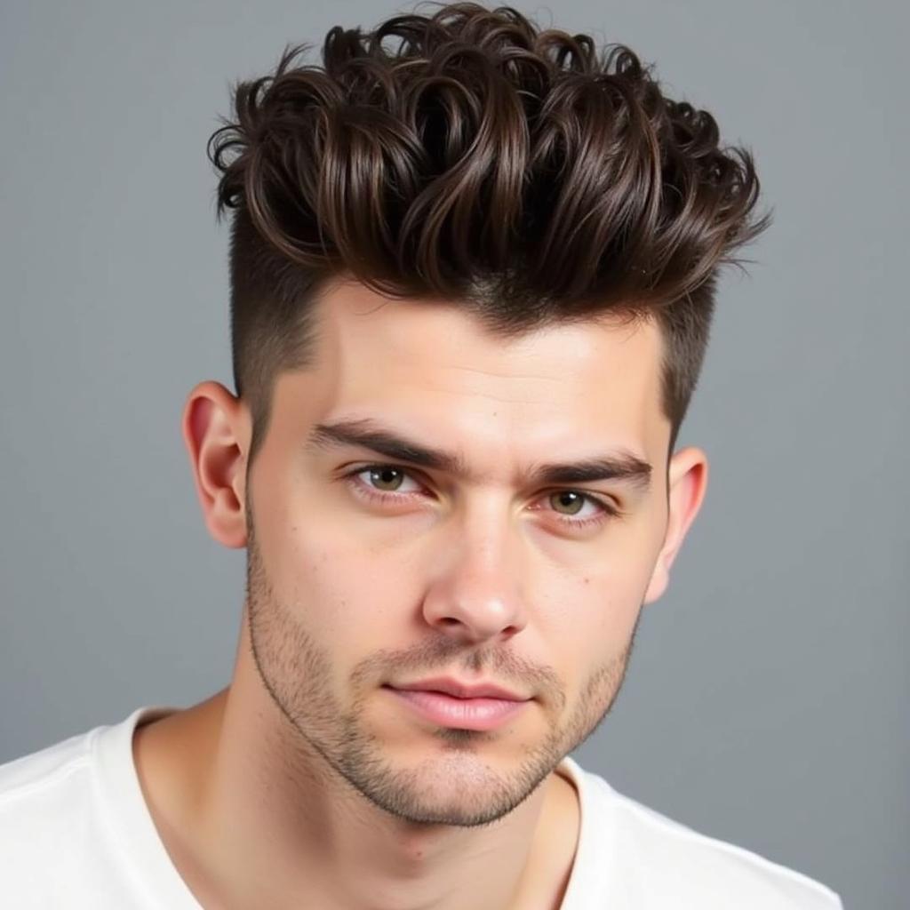 Kiểu tóc Quiff năng động cho ngày thứ ba