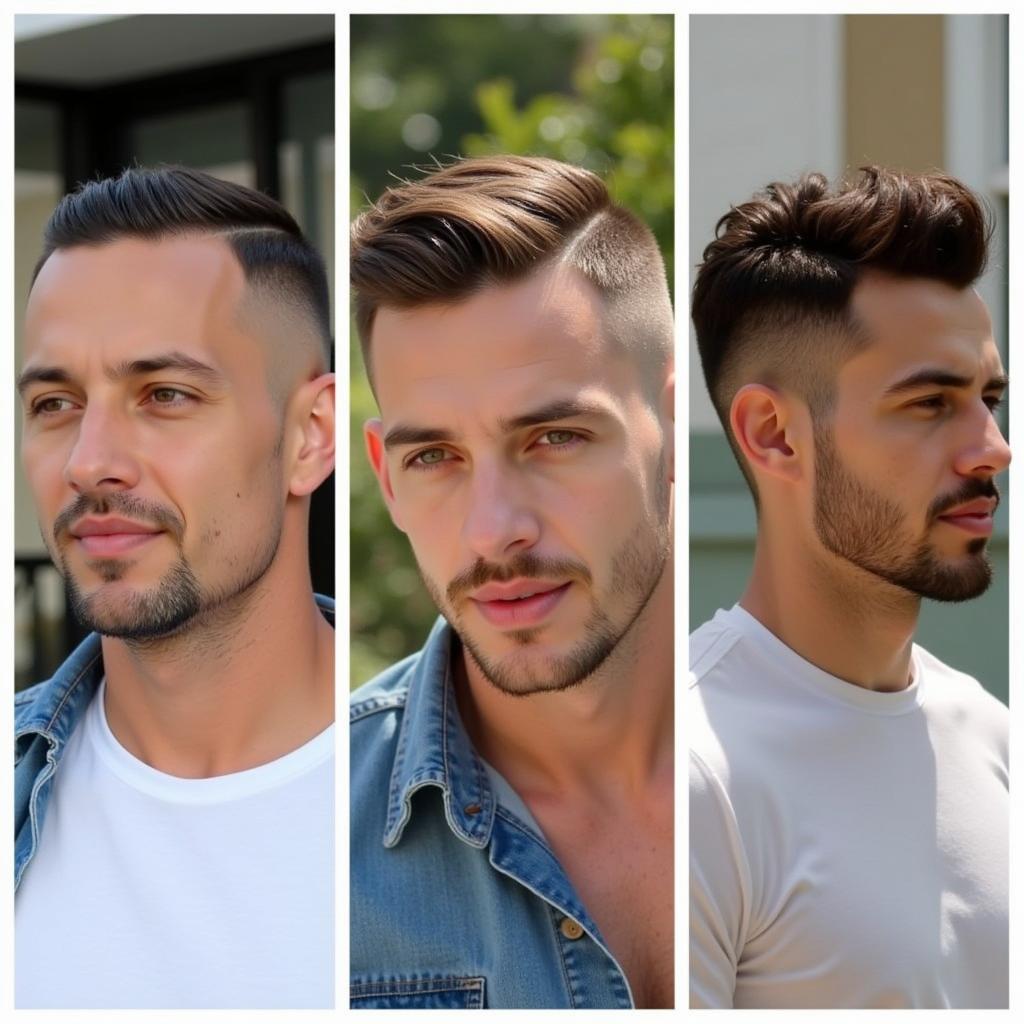 Kiểu tóc undercut nam mùa hè: Slick back, Quiff, Pompadour