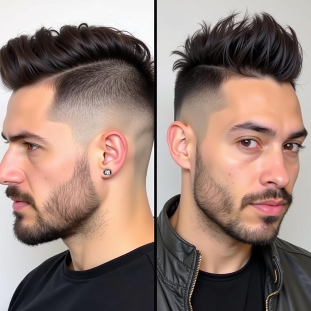 Kiểu Tóc Undercut và Quiff Nam