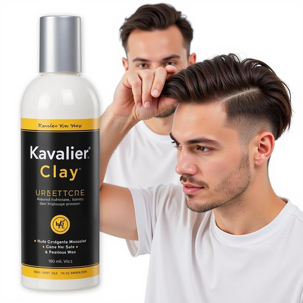 Tạo kiểu tóc bob undercut với sáp vuốt tóc Kavalier Clay