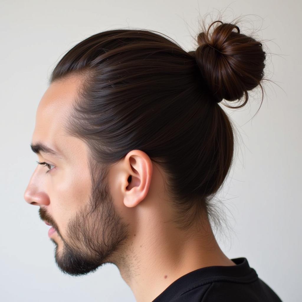 Tóc Man Bun phong cách, hiện đại và cá tính cho nam giới