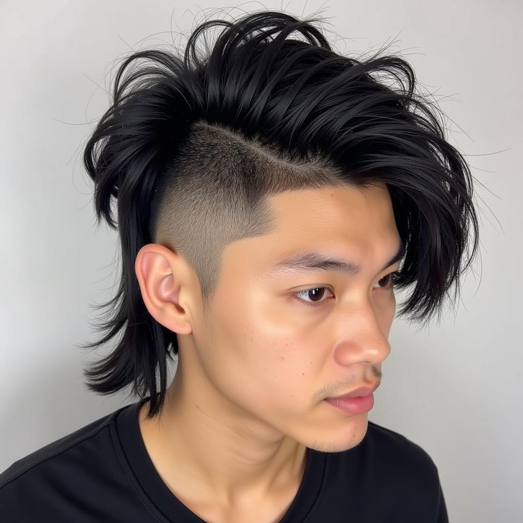 Kiểu tóc mullet Sơn Tùng MTP cá tính