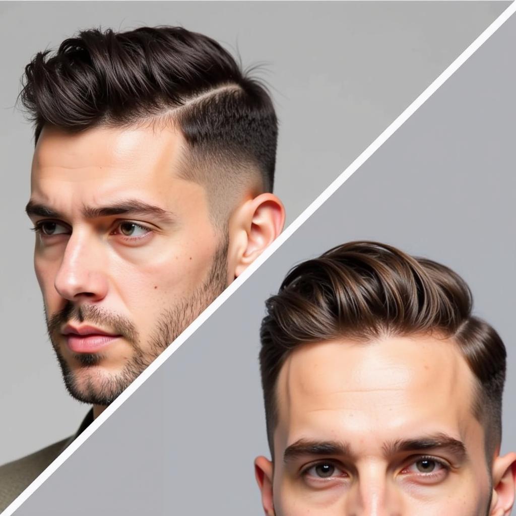 Các kiểu tóc nam cổ điển Side Part và Undercut