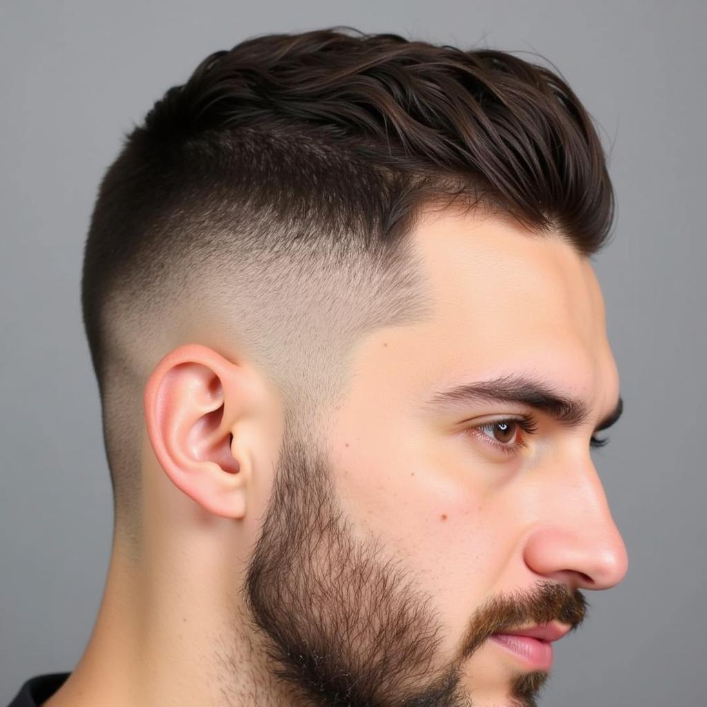 Kiểu tóc Crew Cut nam tính, gọn gàng không cần sáp