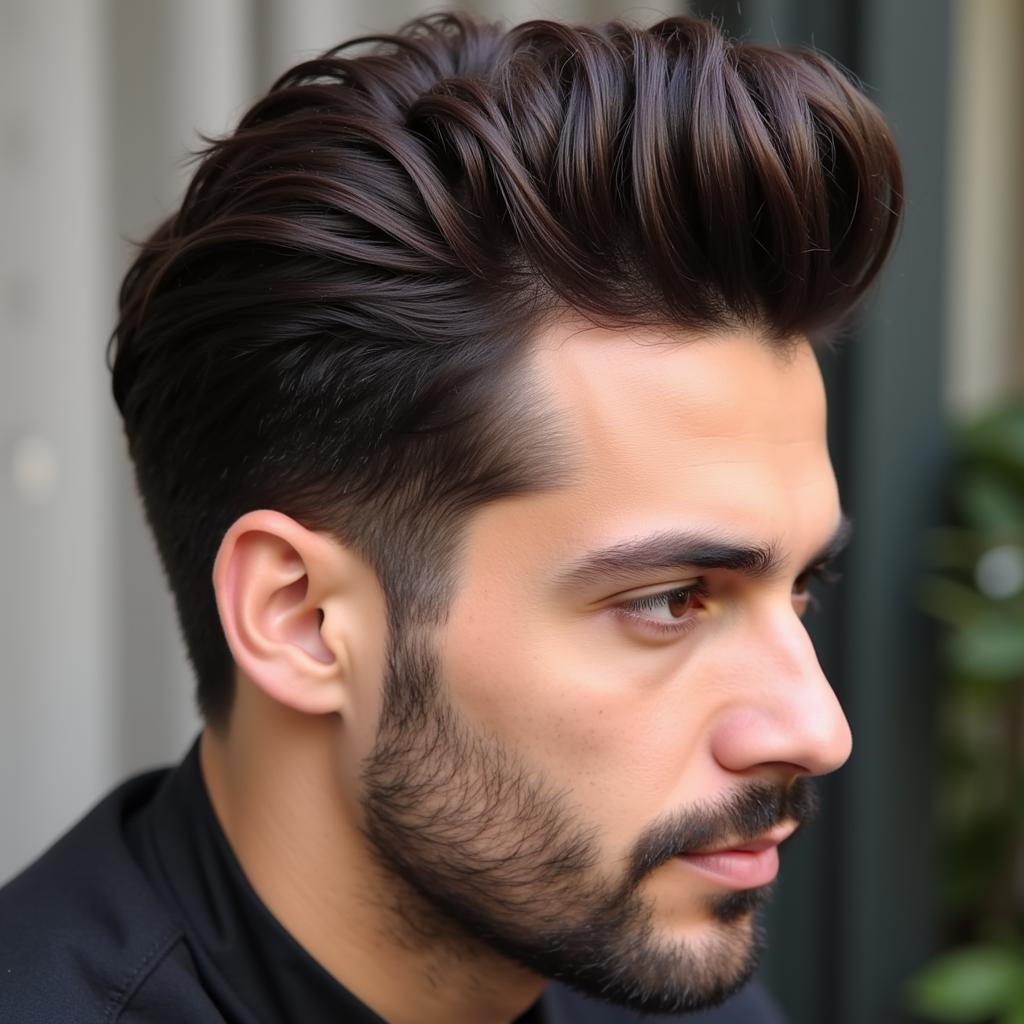 Kiểu tóc Quiff cho nam