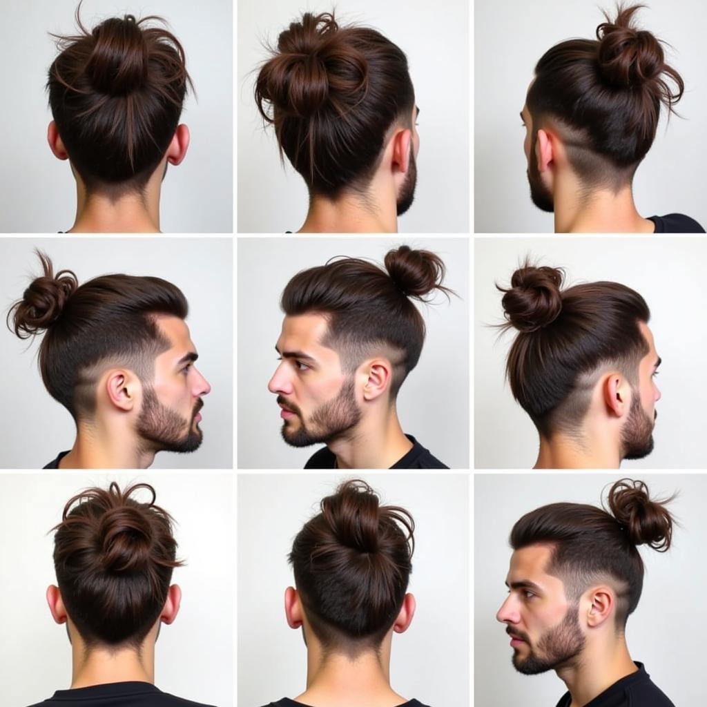 Các biến tấu kiểu tóc updo hiện đại