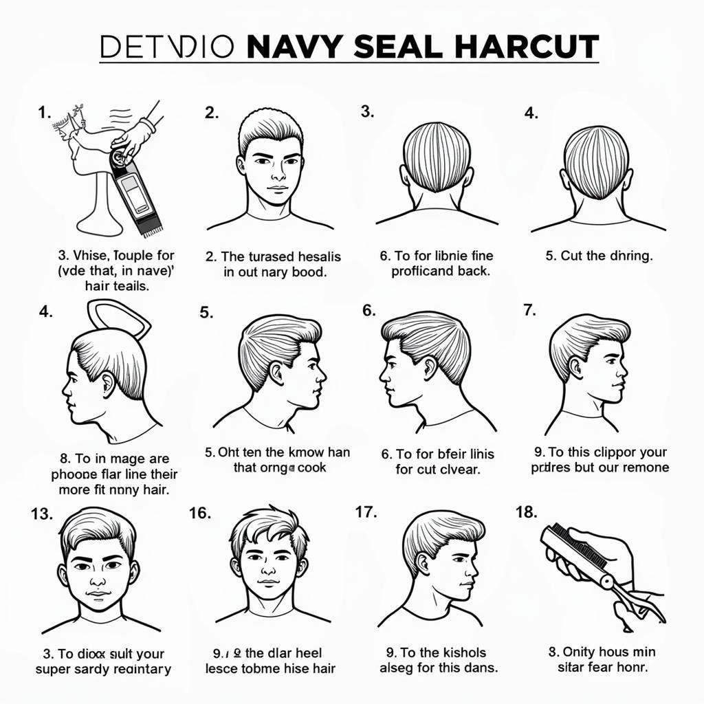 Cách tạo kiểu tóc Navy SEAL