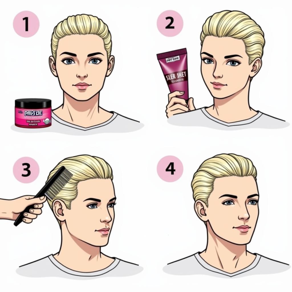 Cách tạo kiểu tóc Slicked Back