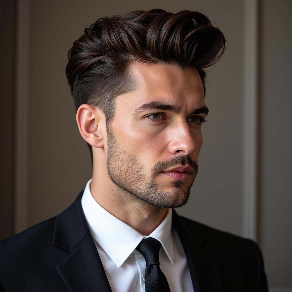 Kiểu tóc Quiff cổ điển và sang trọng