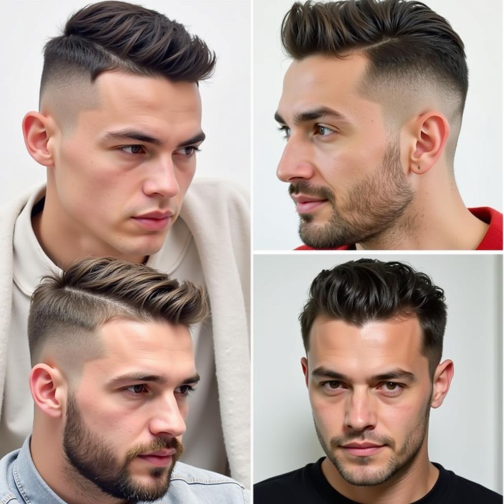 Kiểu tóc ngắn cho mùa hè: Buzz Cut, Crew Cut, Short Quiff