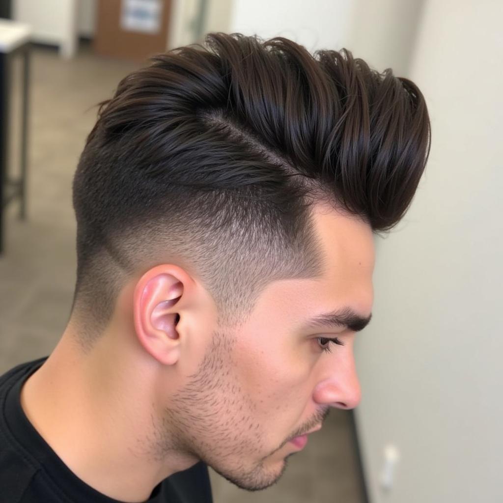 Kiểu tóc quiff cổ điển nam tính và lịch lãm