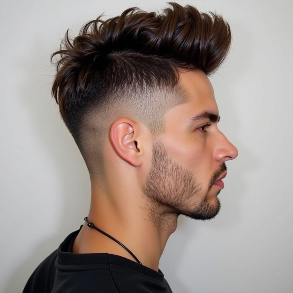 Kiểu tóc Quiff dữ dội, nam tính