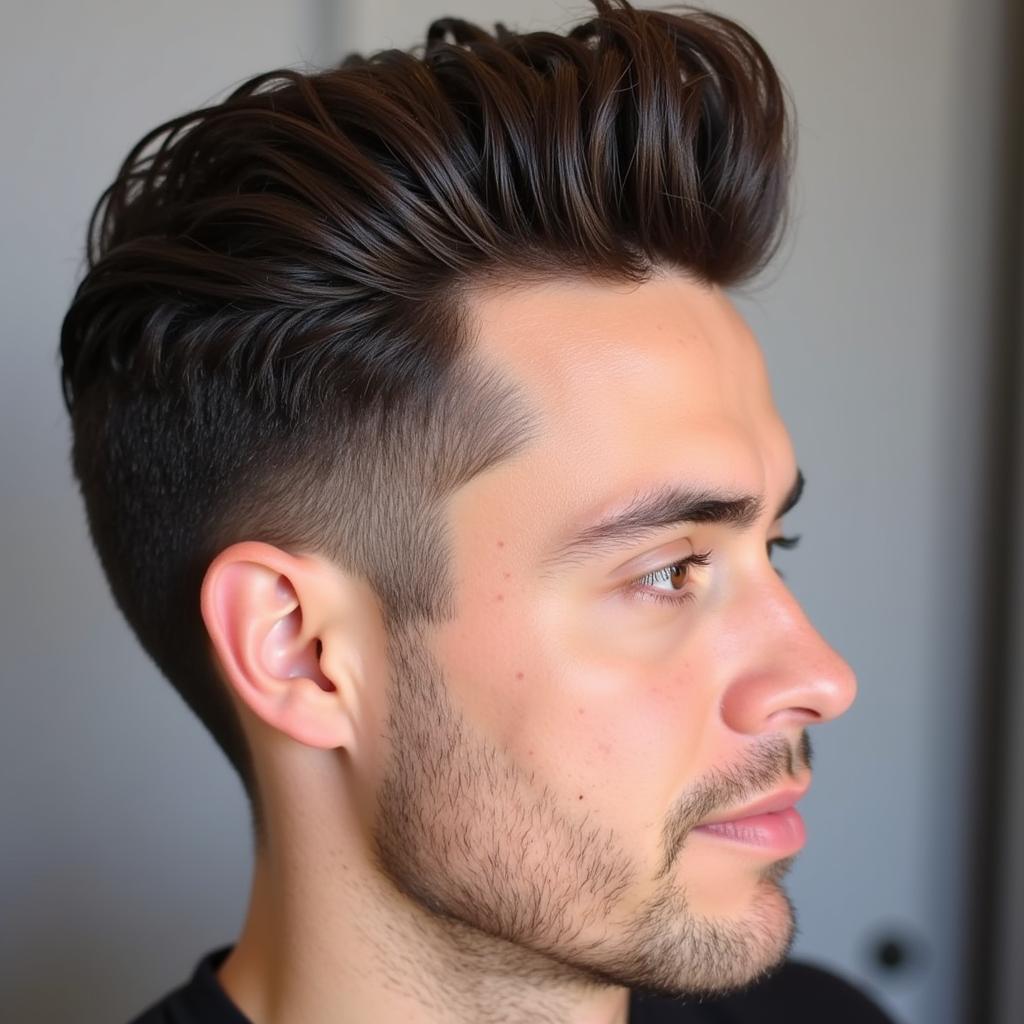 Kiểu tóc Quiff lịch lãm và sang trọng