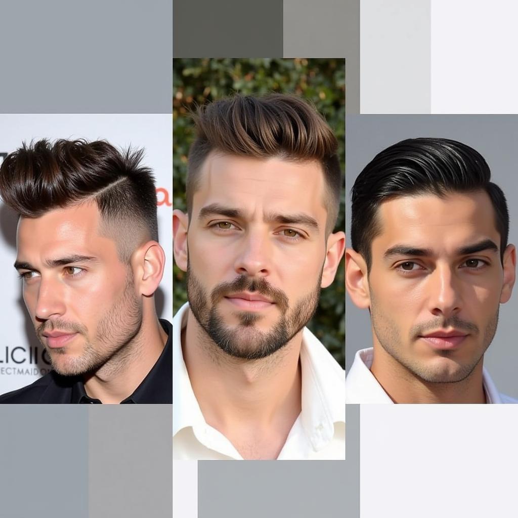 Kiểu tóc vừa phải cho tóc cứng: Undercut, Quiff, Slick Back