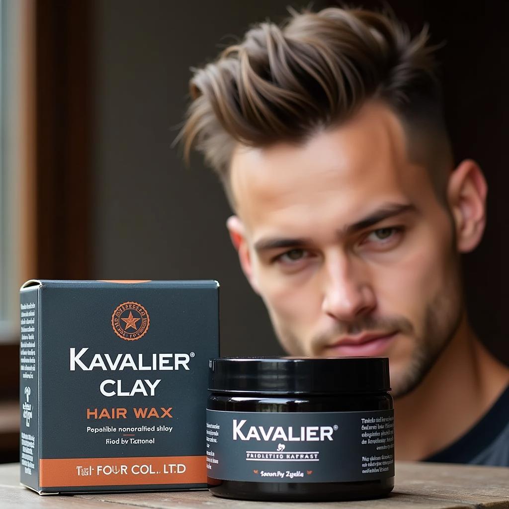 Sản phẩm tạo kiểu tóc undercut mái dài: Sáp vuốt tóc Kavalier Clay