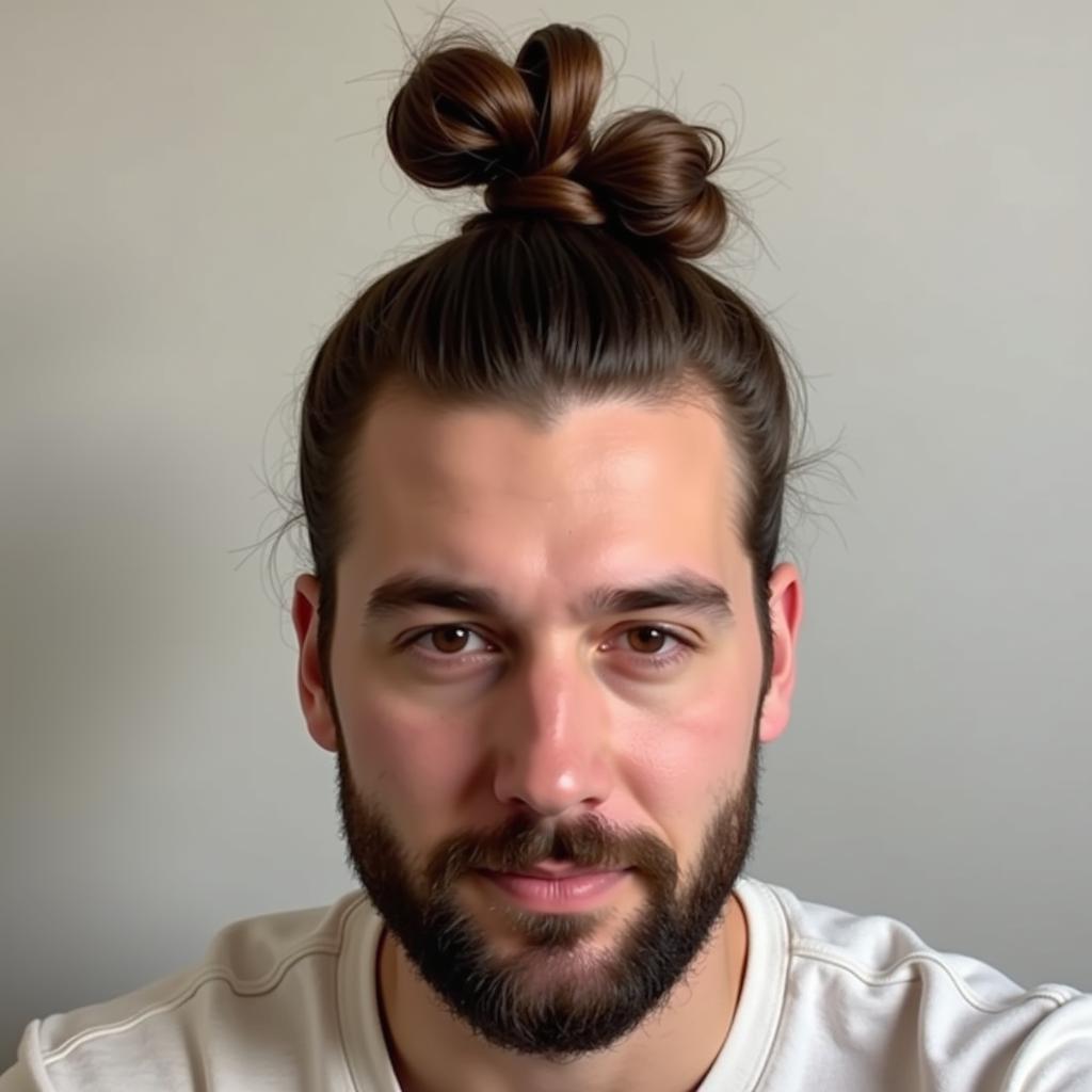 Kiểu tóc Top Knot cá tính