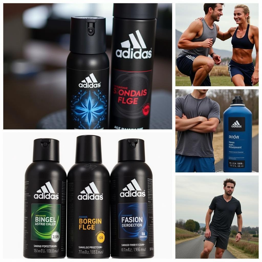 Top xịt khử mùi nam Adidas được ưa chuộng